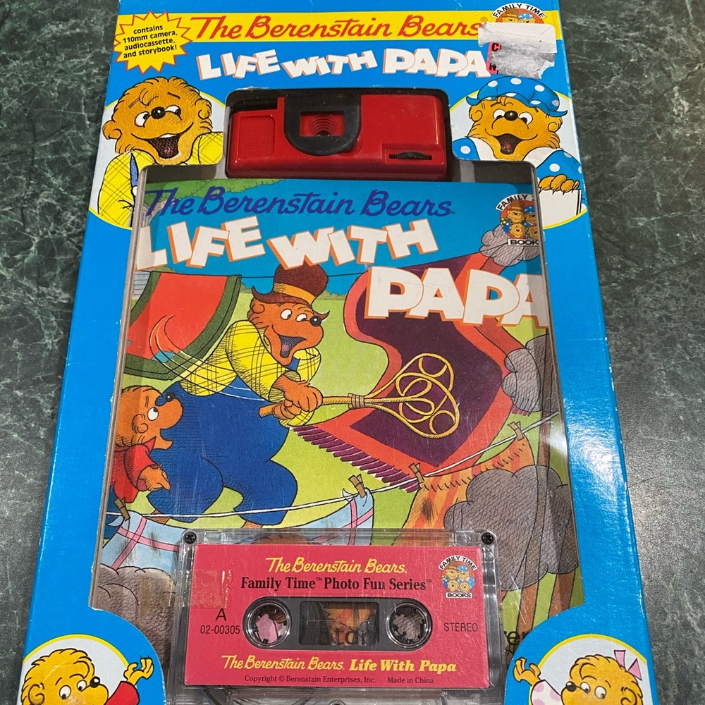 1996 Berenstain Bears Family Time Photo Series NEW